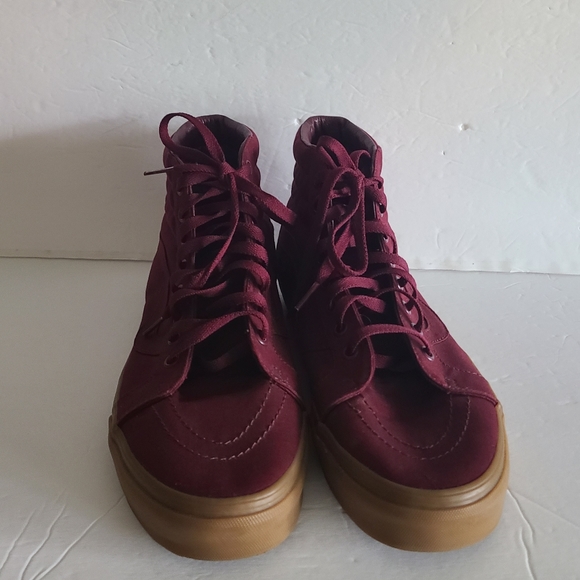 Vans off the wall mens shoes sz.10 red - Picture 4 of 11